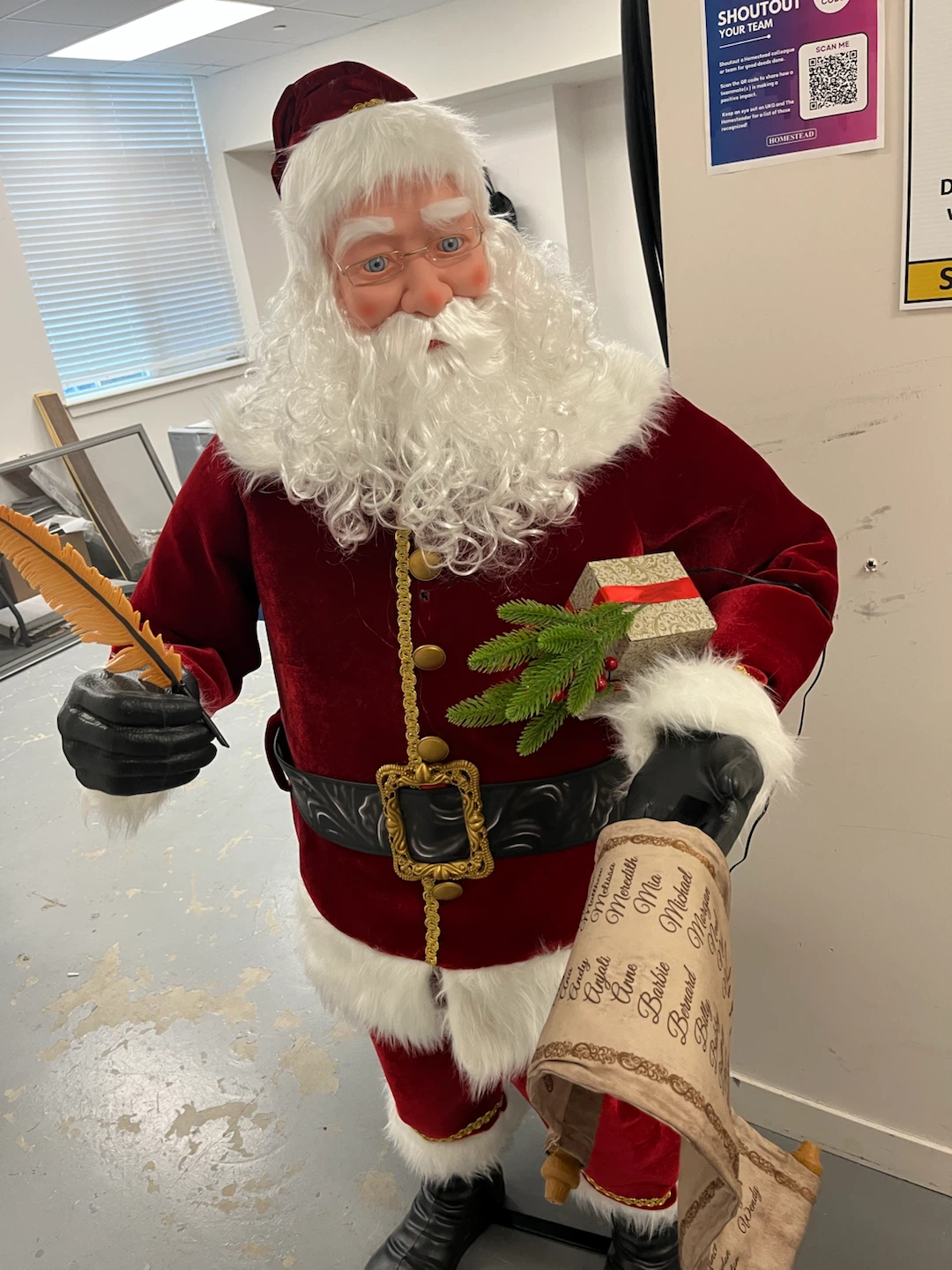 6ft Santa Claus