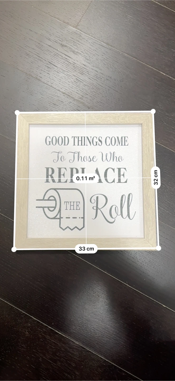 Bathroom Wall Sign - photo 2