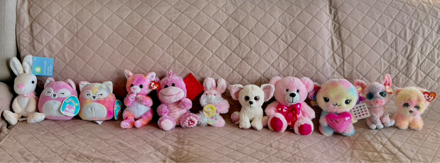Assorted Plush Toys