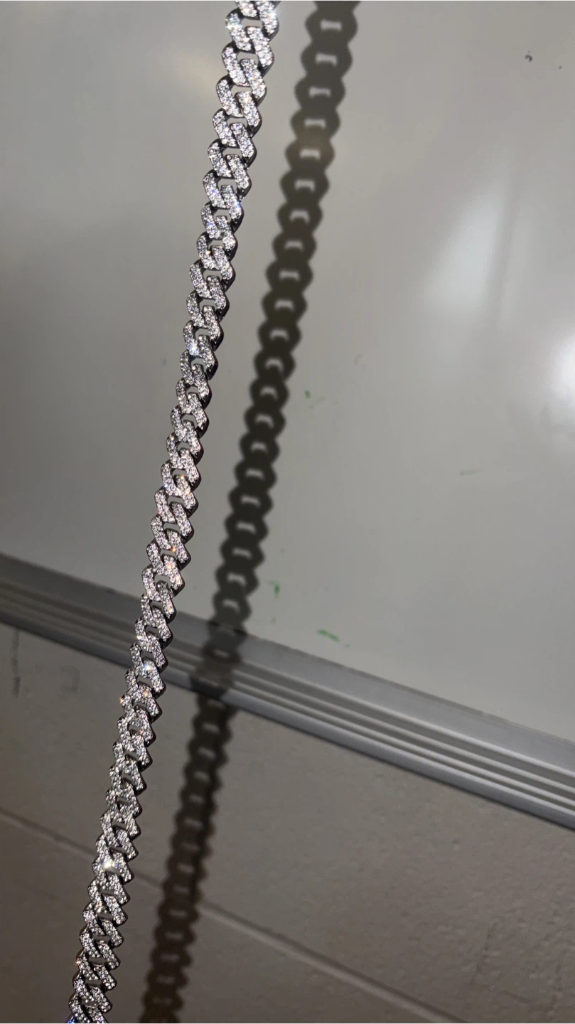 Iced Out Cuban Link Chain 1:1 - photo 3