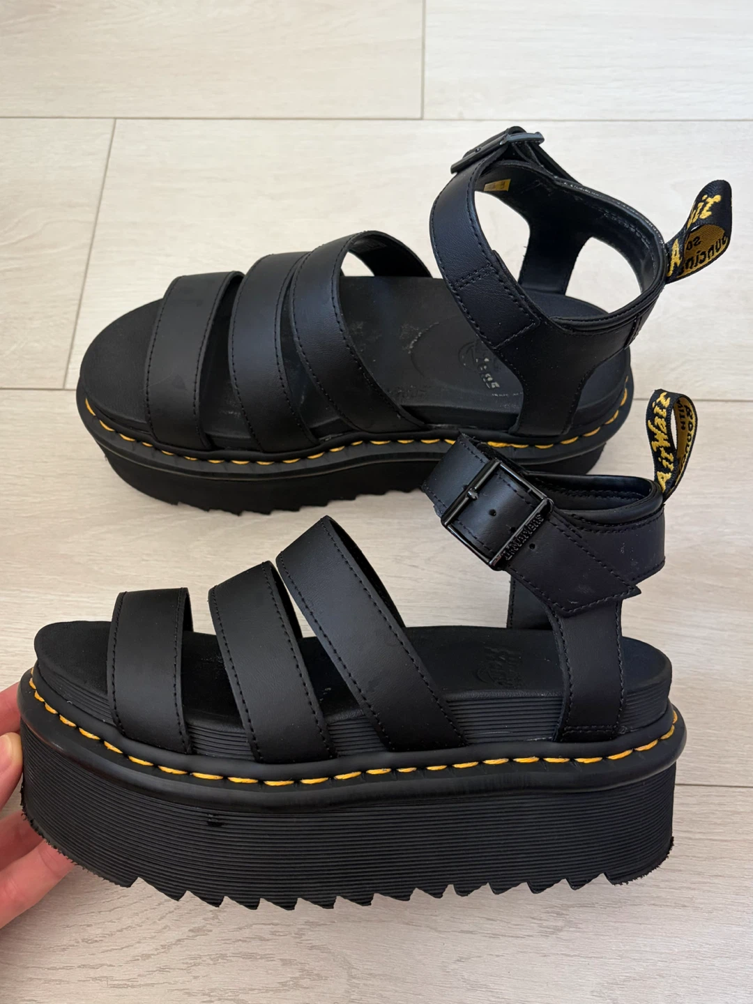 Dr Martens platform sandals