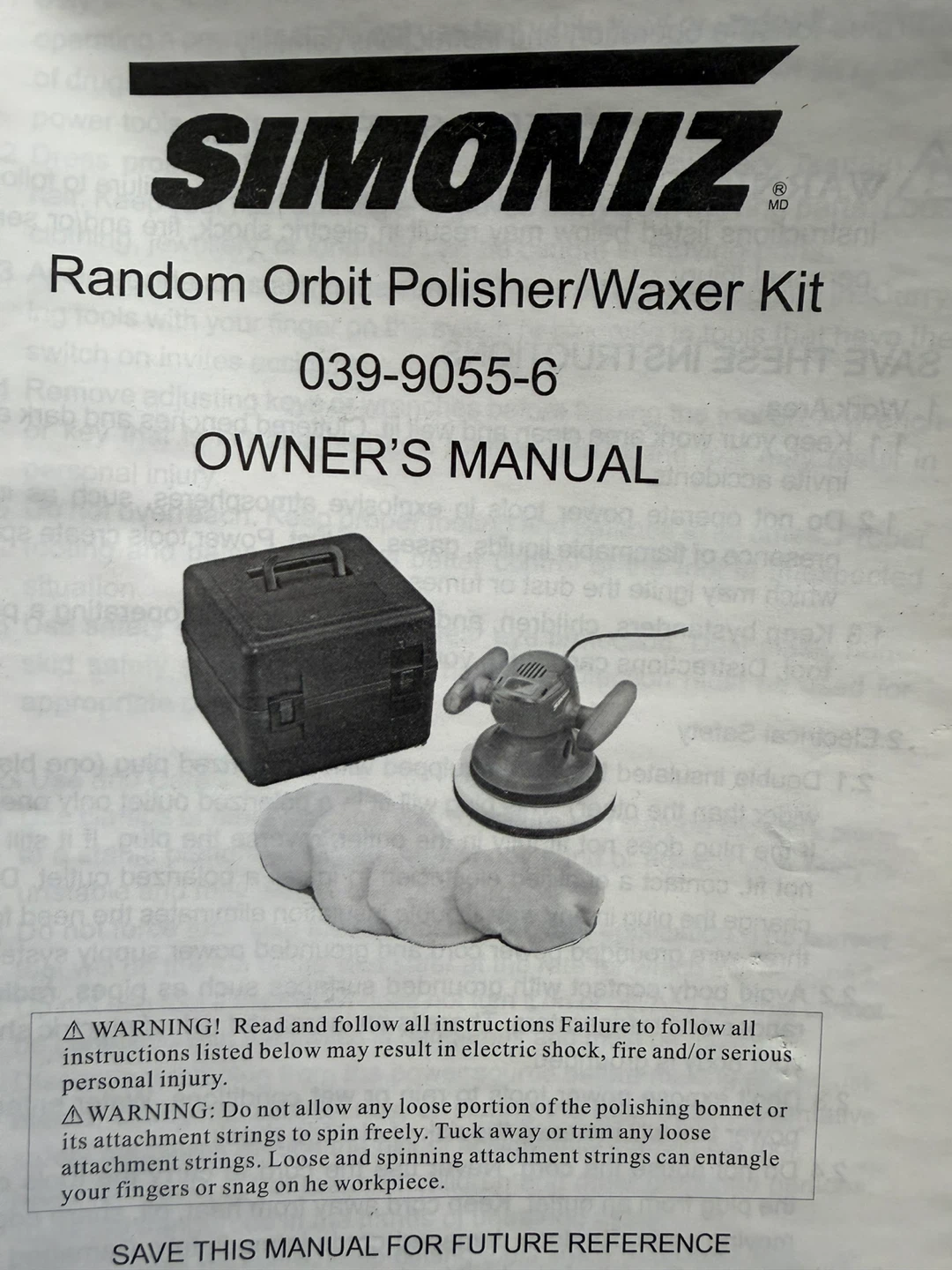 Simoniz Random Orbit Polisher/Waxer - photo 4