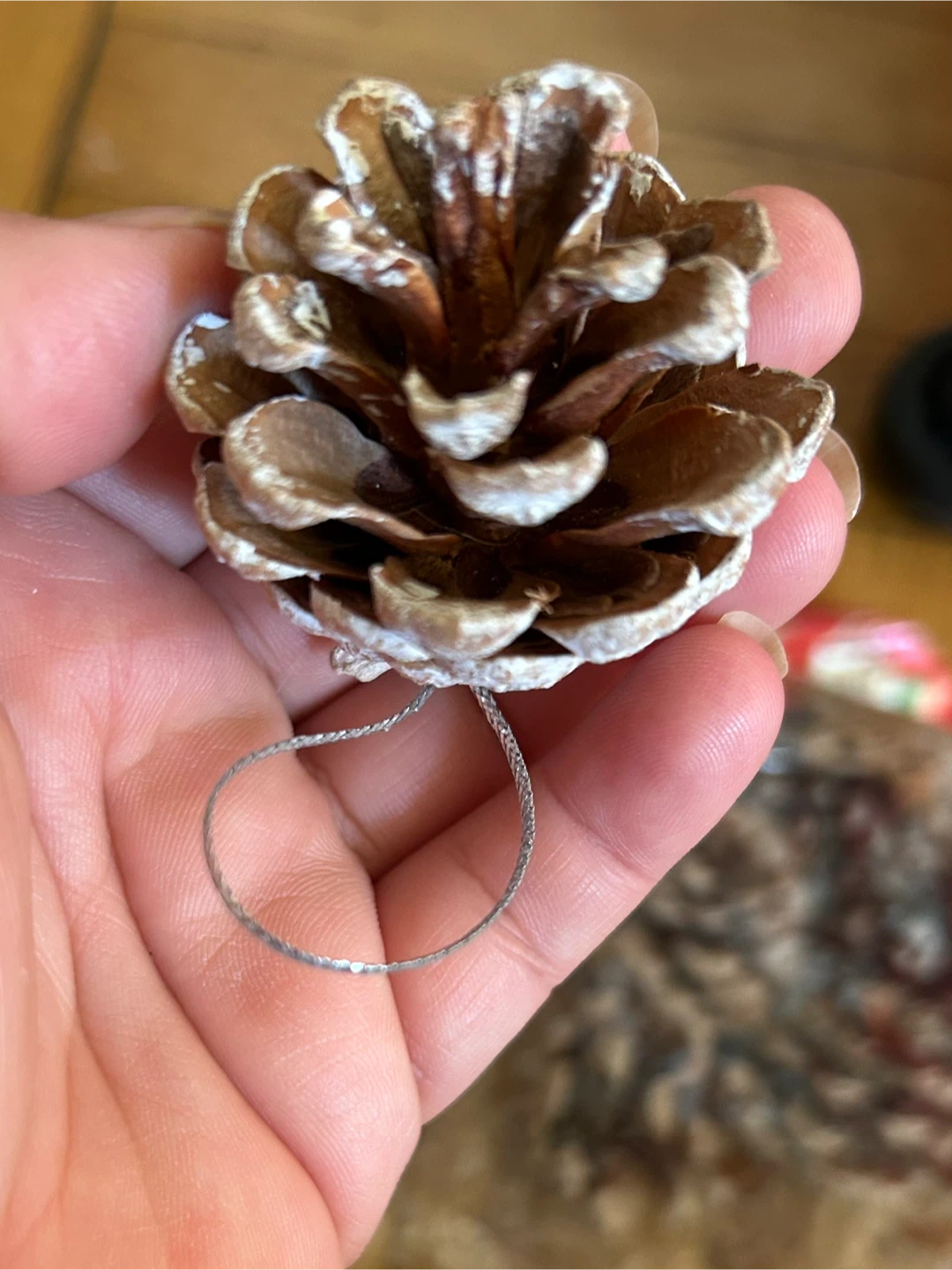 9 PCS Pine Cones for Christmas Tree - photo 2