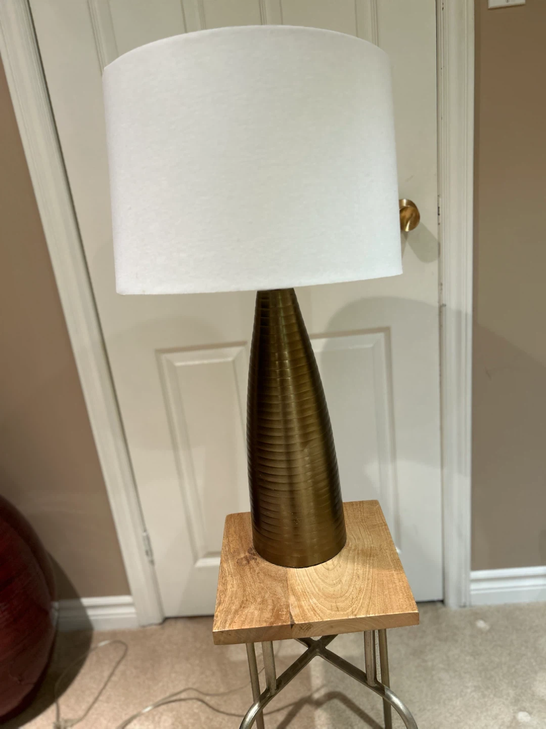 Modern Brass Table Lamp