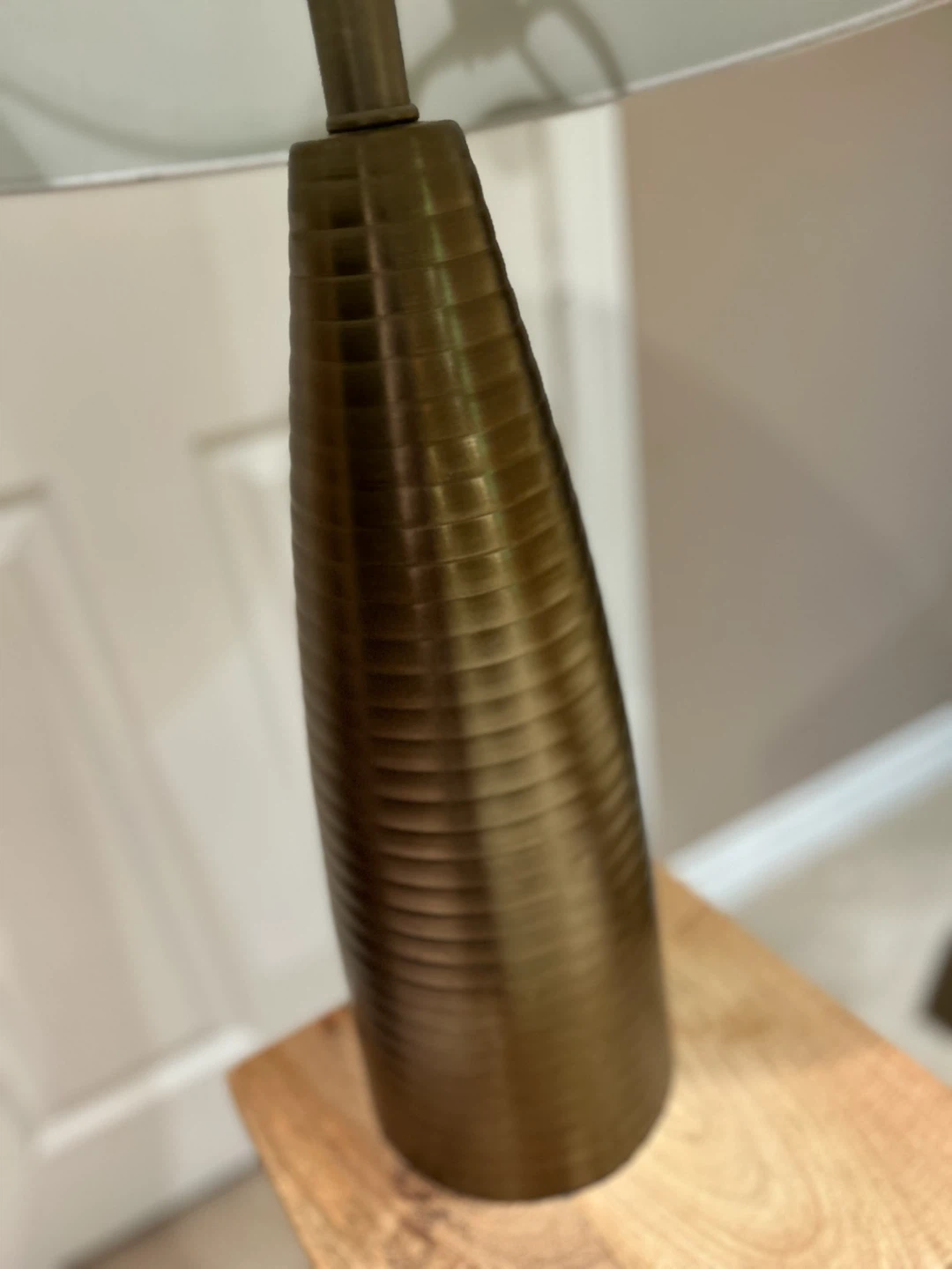 Modern Brass Table Lamp - photo 2