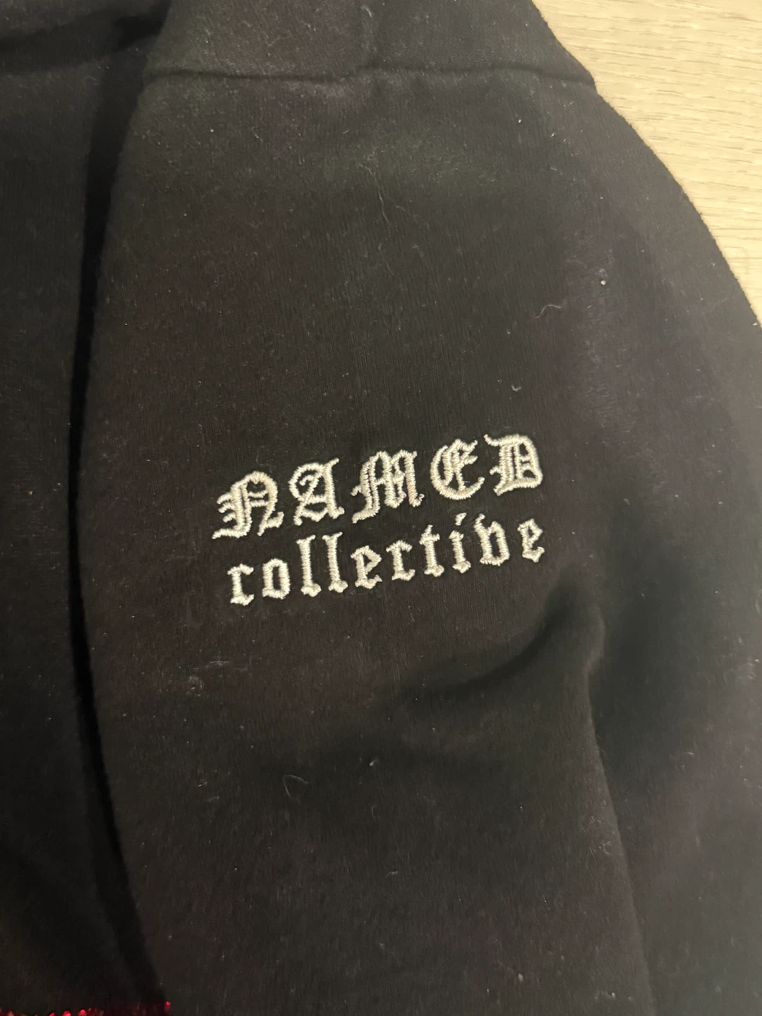 Named Collective Rhinestone Zip-Up Hoodie - photo 3