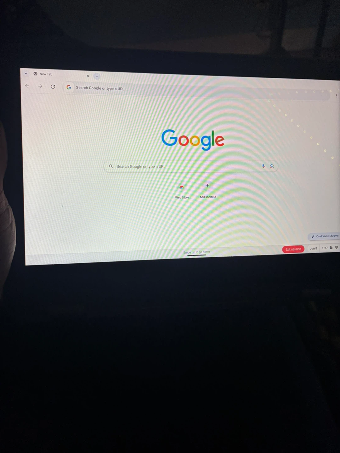 Touch screen yoga chromebook