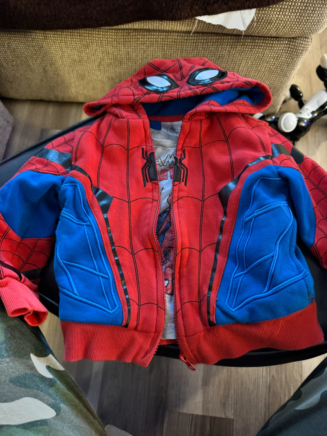 Disney , Marvel Spider-Man Hoodie and T-Shirt Set - photo 3