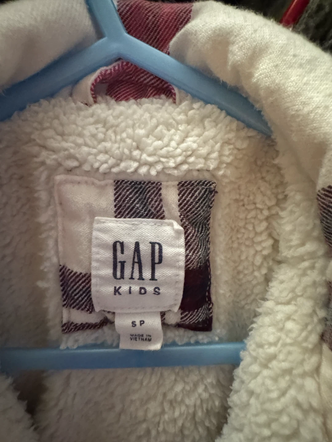 Kids GAP Plaid Shacket / Jacket (Size S) - photo 3