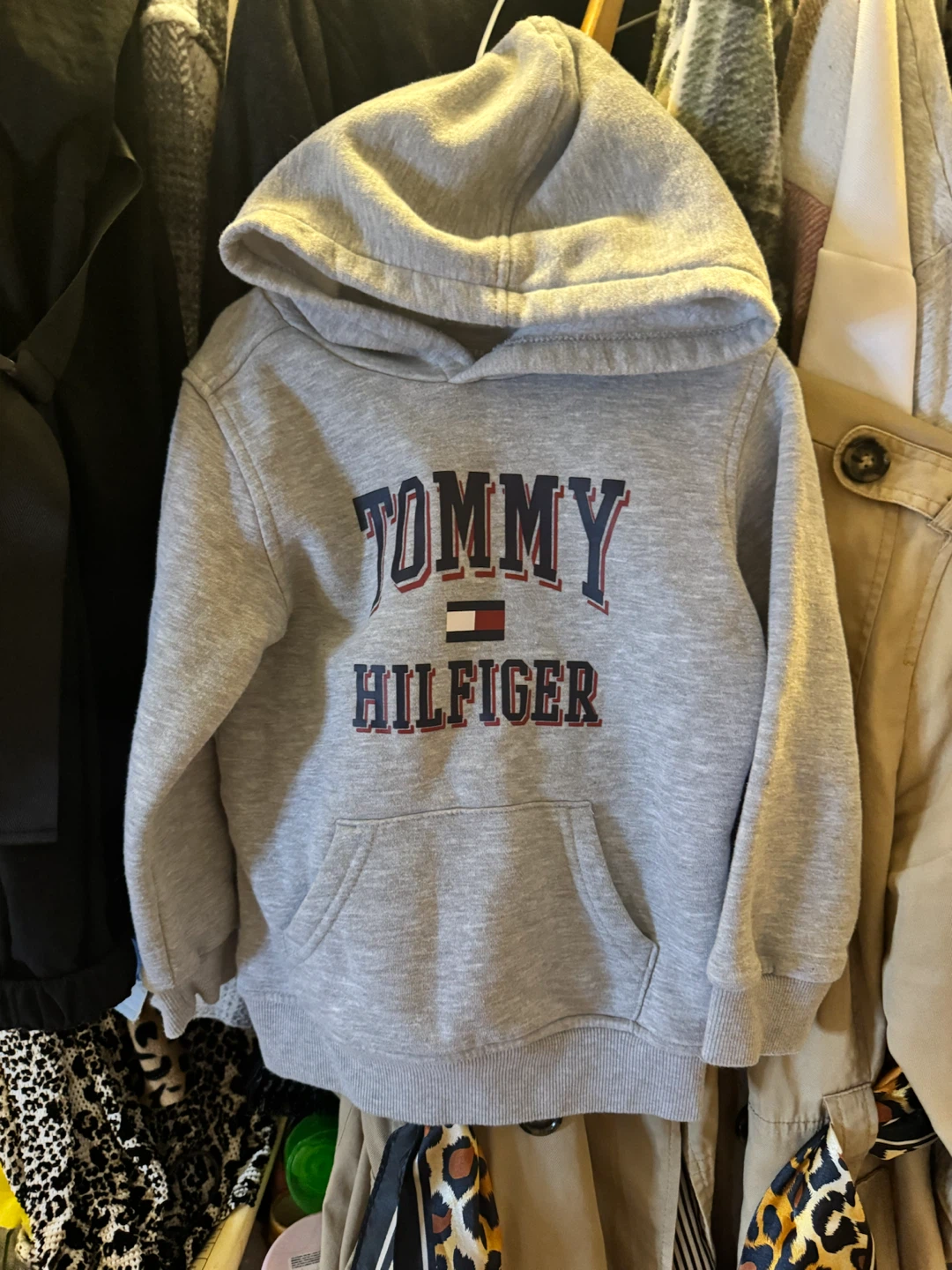 Tommy Hilfiger Kids Grey Hoodie 4 T - photo 2