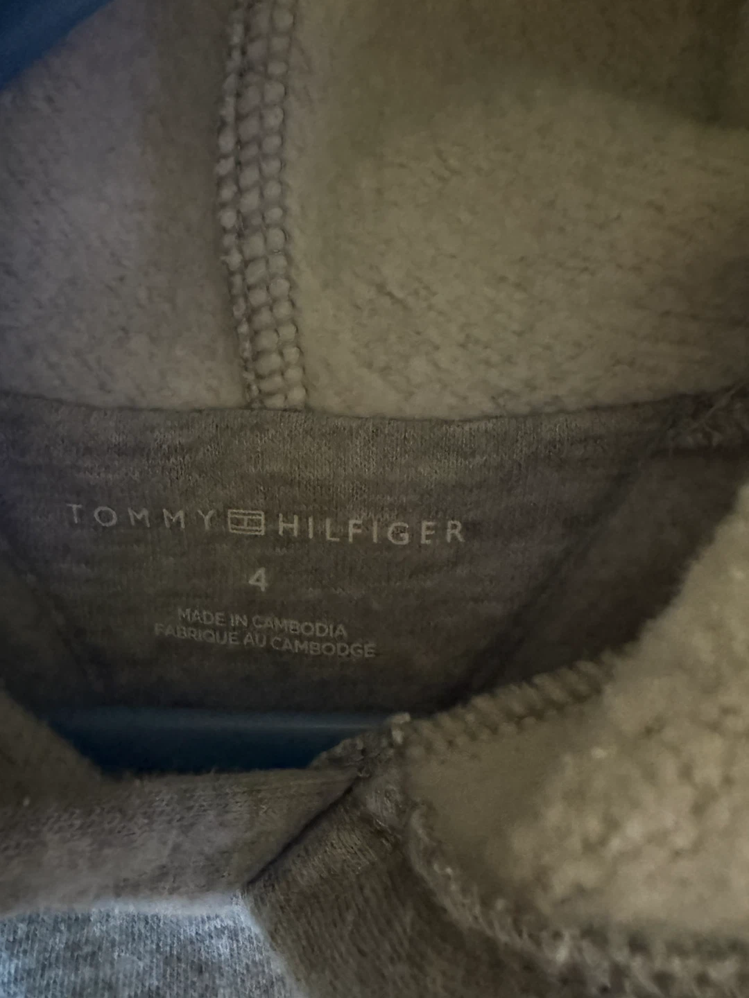 Tommy Hilfiger Kids Grey Hoodie 4 T - photo 3