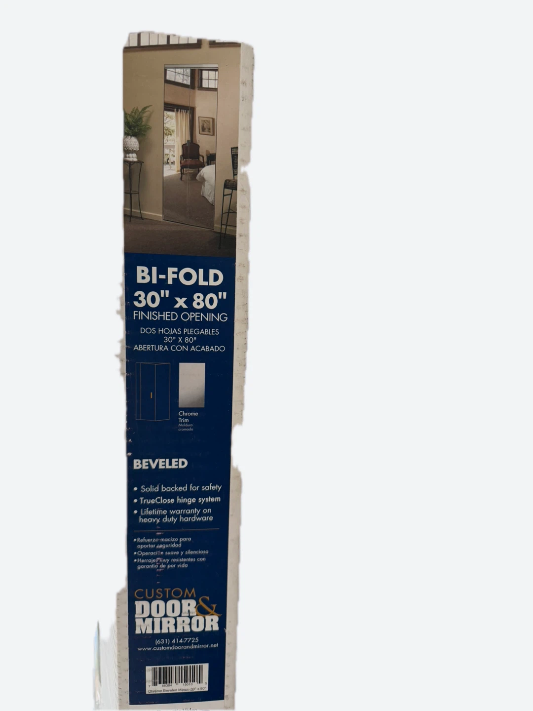 Custom Door & Mirror Bi-Fold Mirror Door 30" x 80"