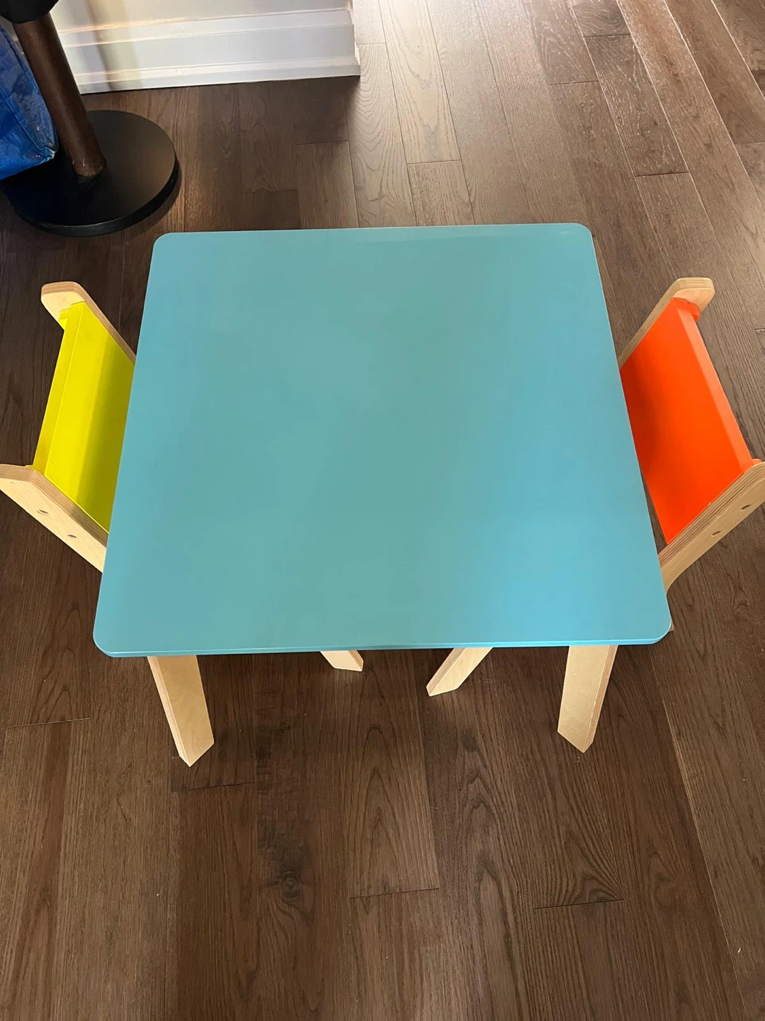 Kids Wooden Play Table and Chairs Set - photo 2