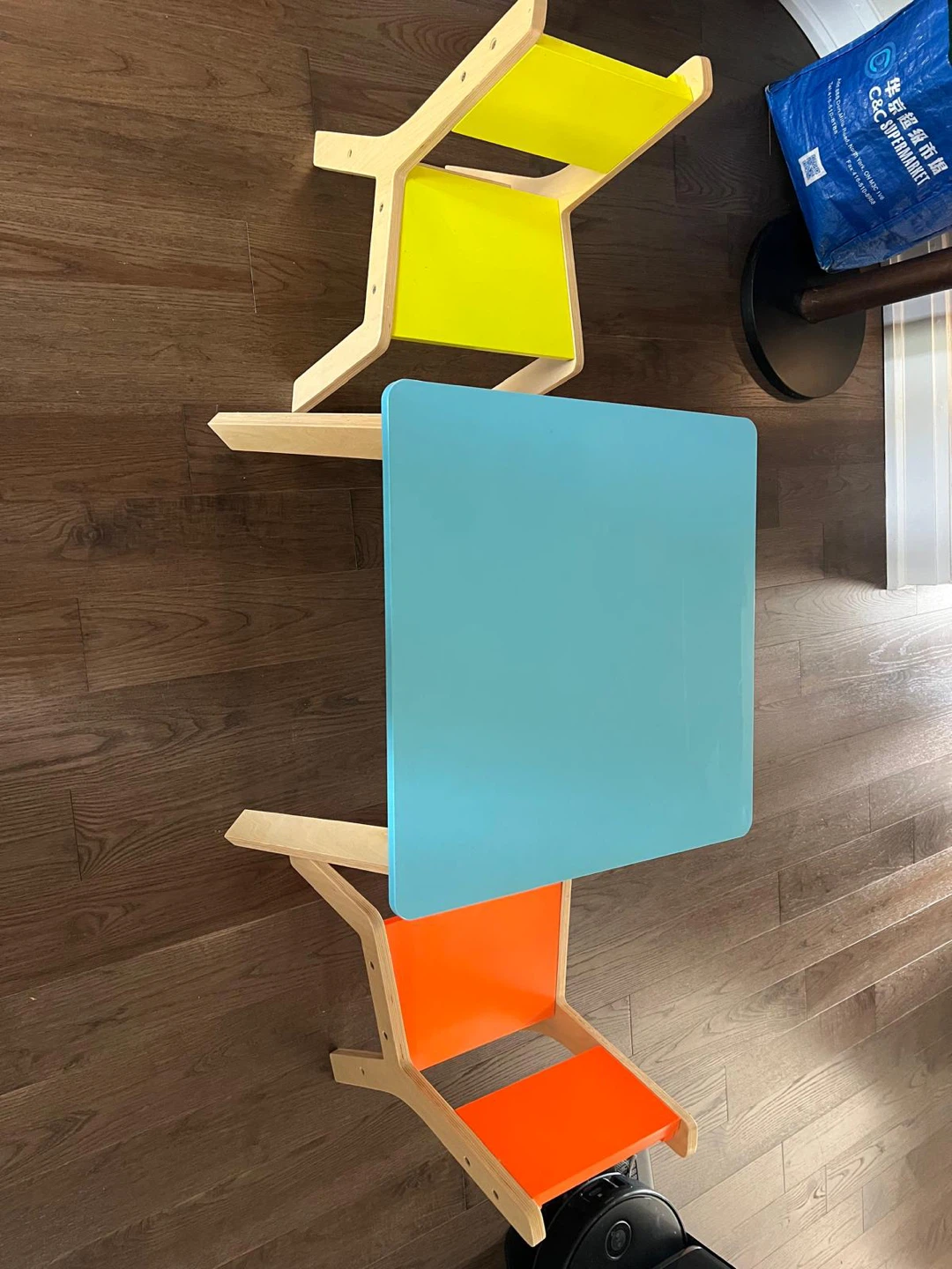 Kids Wooden Play Table and Chairs Set - photo 3