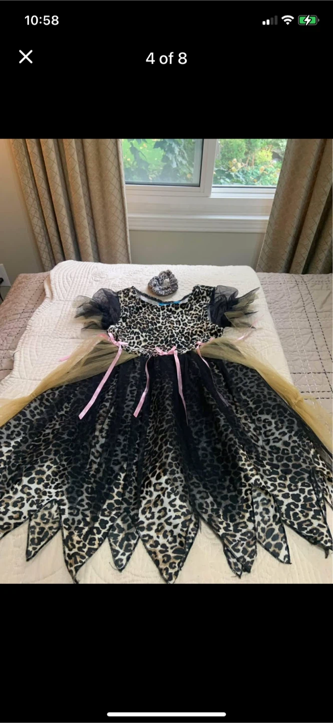 The Children's Place Animal Print Dress and Scrunchie - photo 2