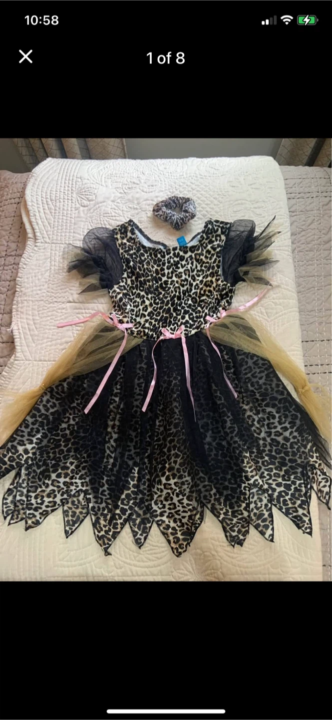 The Children's Place Animal Print Dress and Scrunchie - photo 3