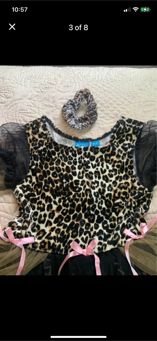 The Children's Place Animal Print Dress and Scrunchie - photo 4