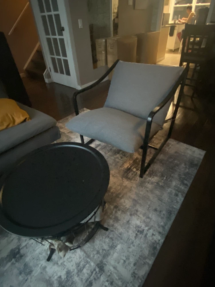 Brand new dark grey accent chair - photo 2