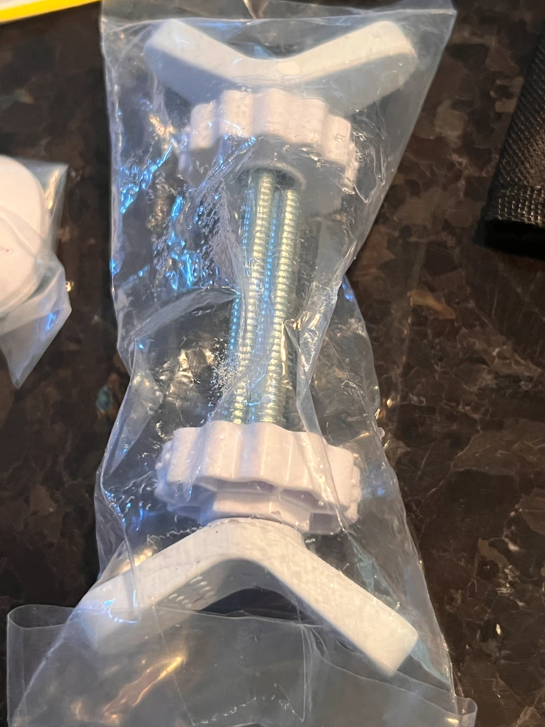 Baby/pet Gate Replacements  2White Screws,2Wall Cups,& 4-3M Pads - photo 4
