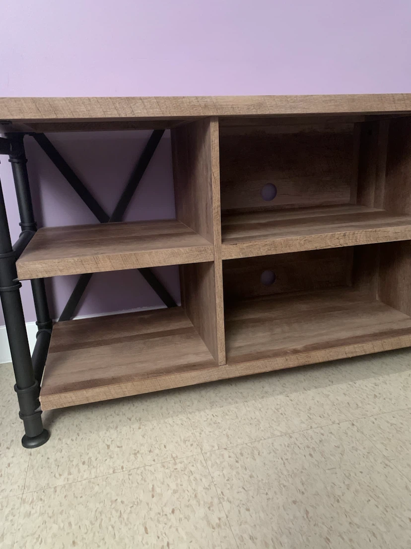 Industrial Pipe TV Stand - photo 5