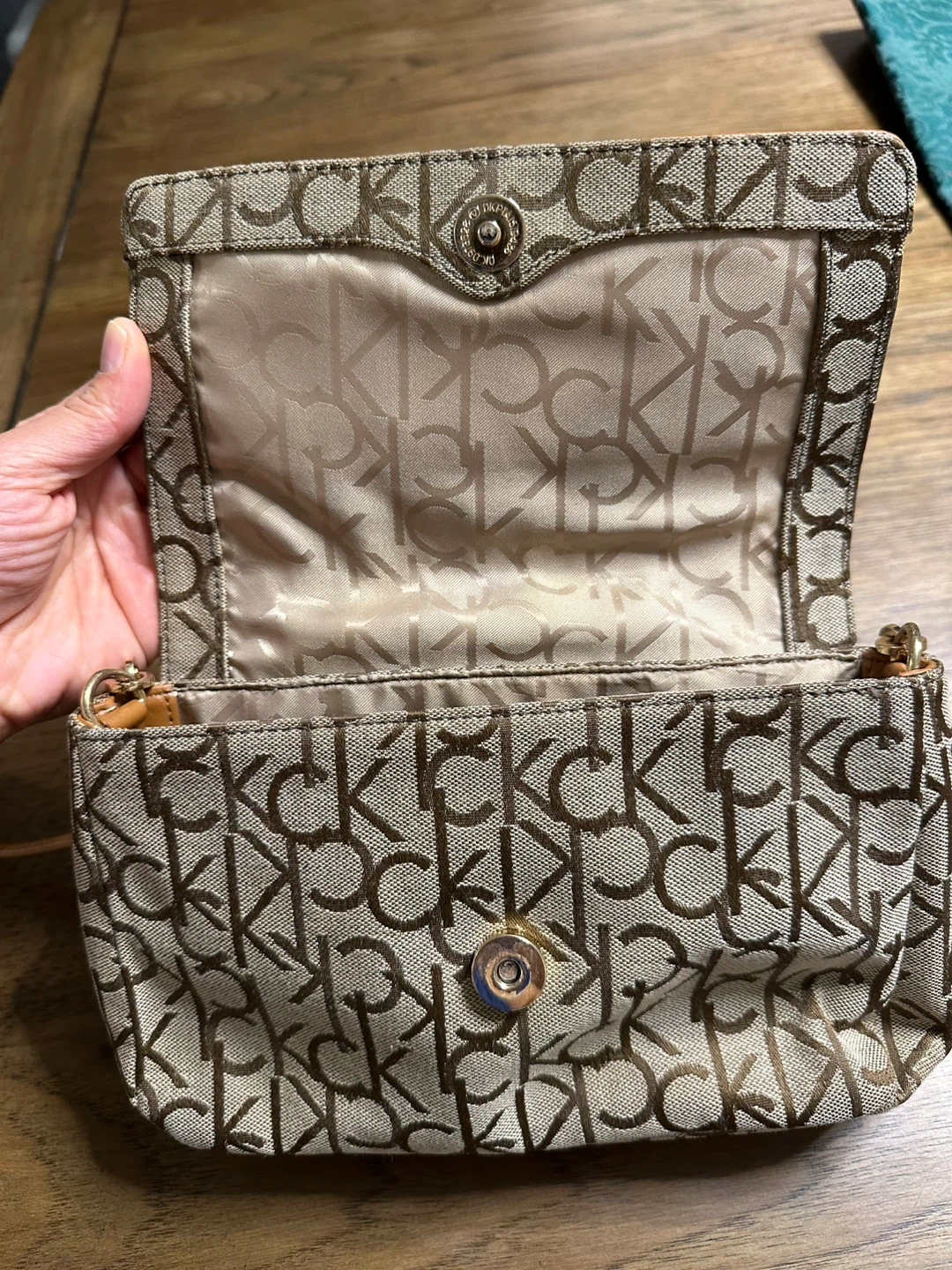 Calvin Klein Monogram Crossbody Bag - photo 3