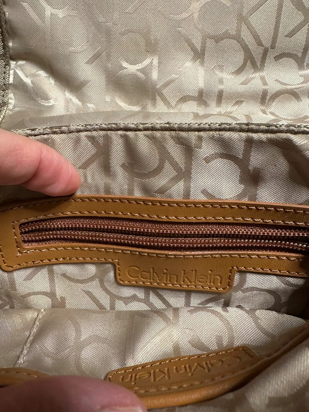 Calvin Klein Monogram Crossbody Bag - photo 4