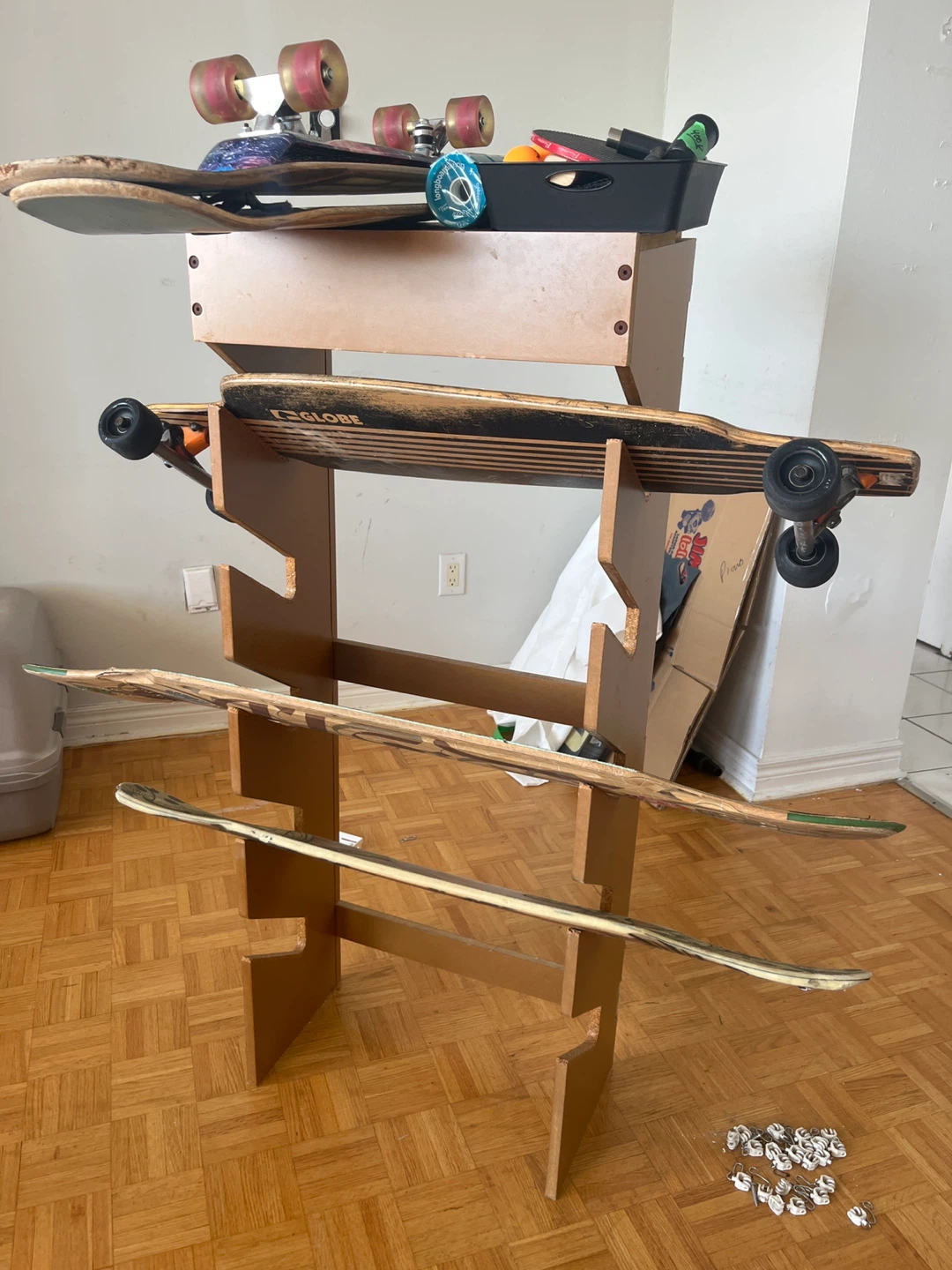 Longboard rack