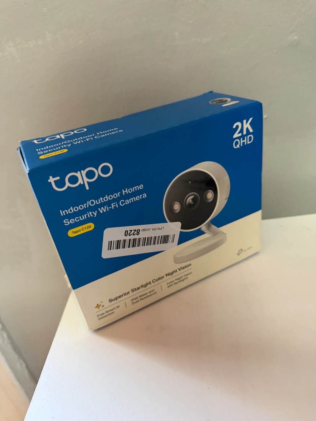 Tapo C120 2K Indoor/Outdoor Security Camera