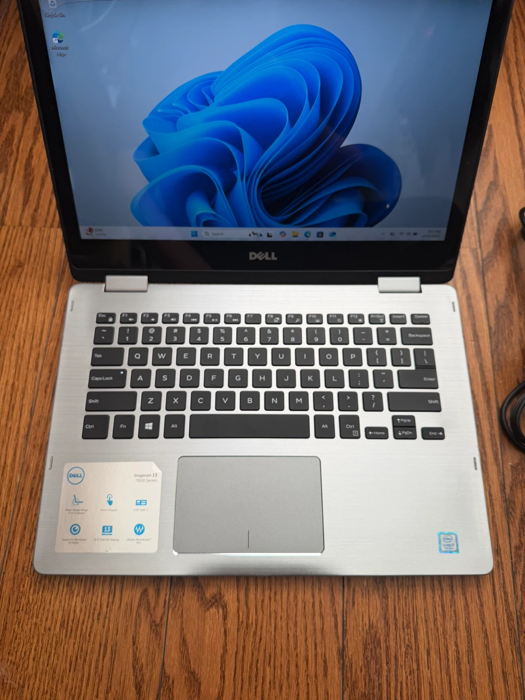 Dell laptop 16GB RAM 512GB SSD Windows 11 with charger - photo 3