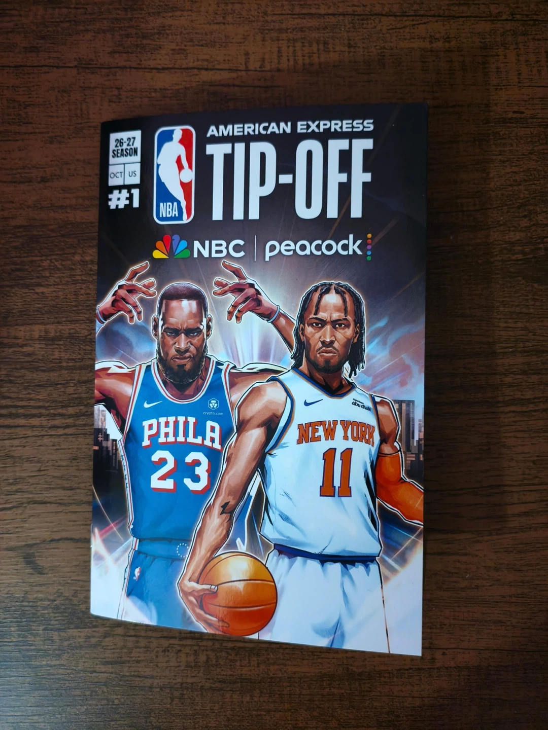 NBA American Express Tip-Off Season 26-27 Magazine