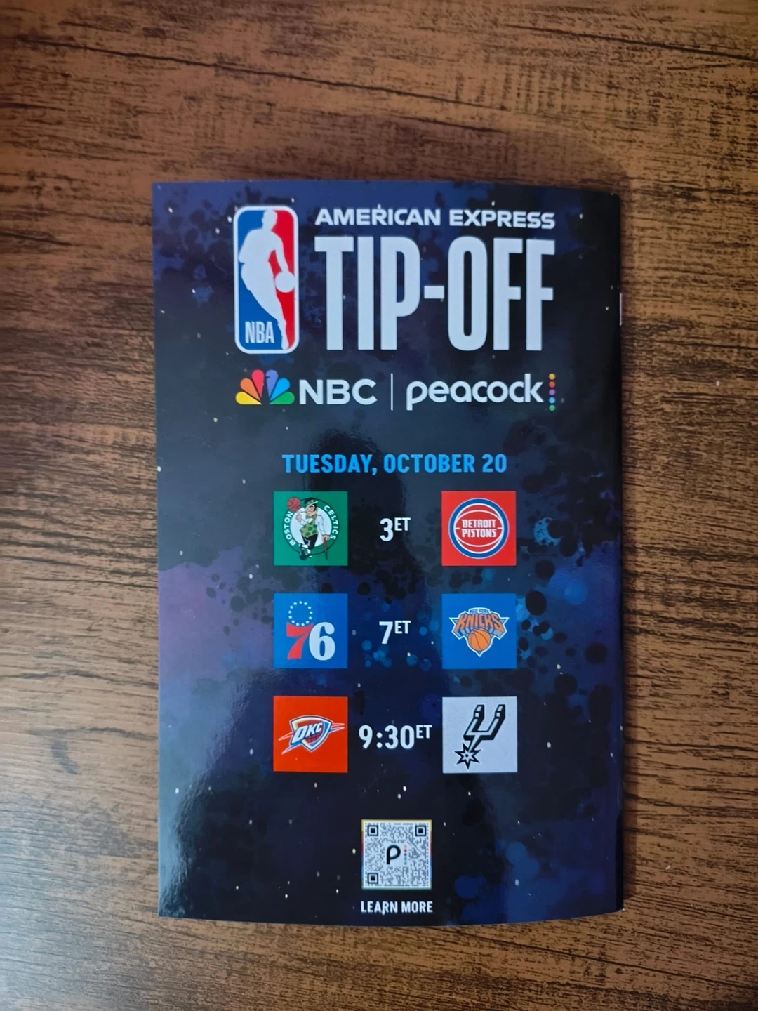 NBA American Express Tip-Off Season 26-27 Magazine - photo 2