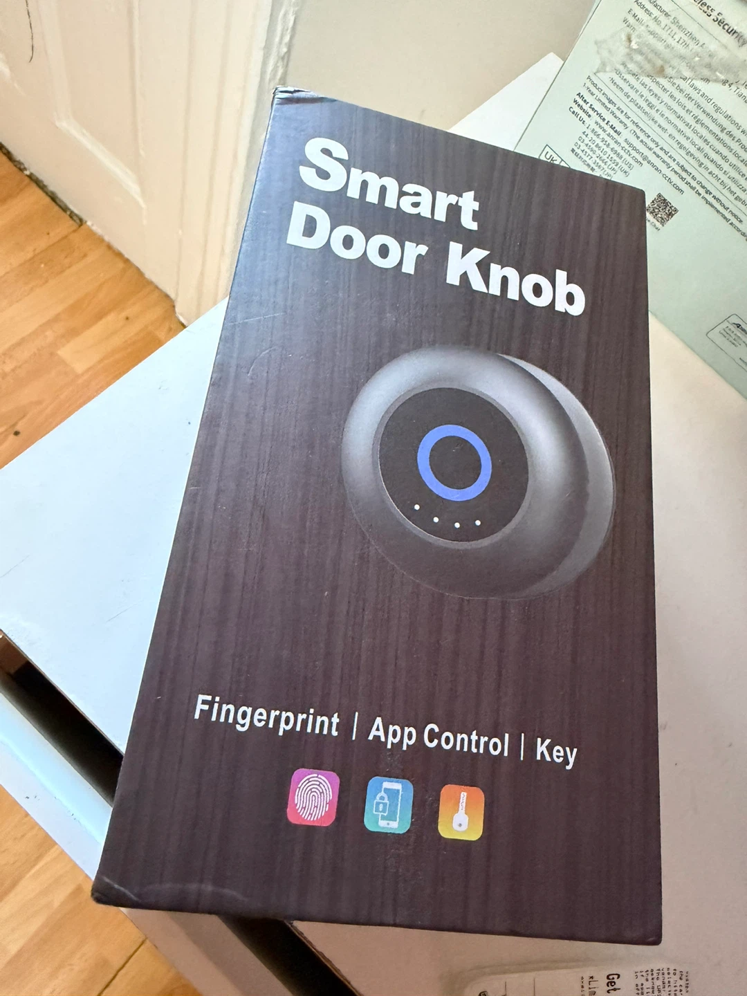 Smart Fingerprint Door Knob