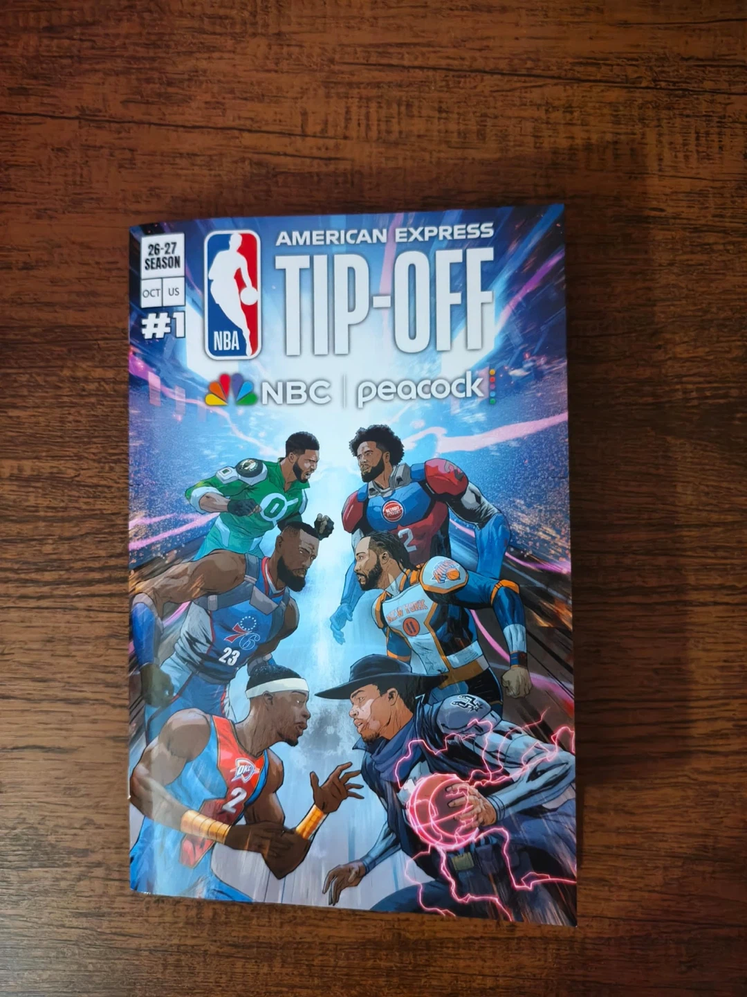 American Express NBA Tip-Off 26-27 Season Comic Book
