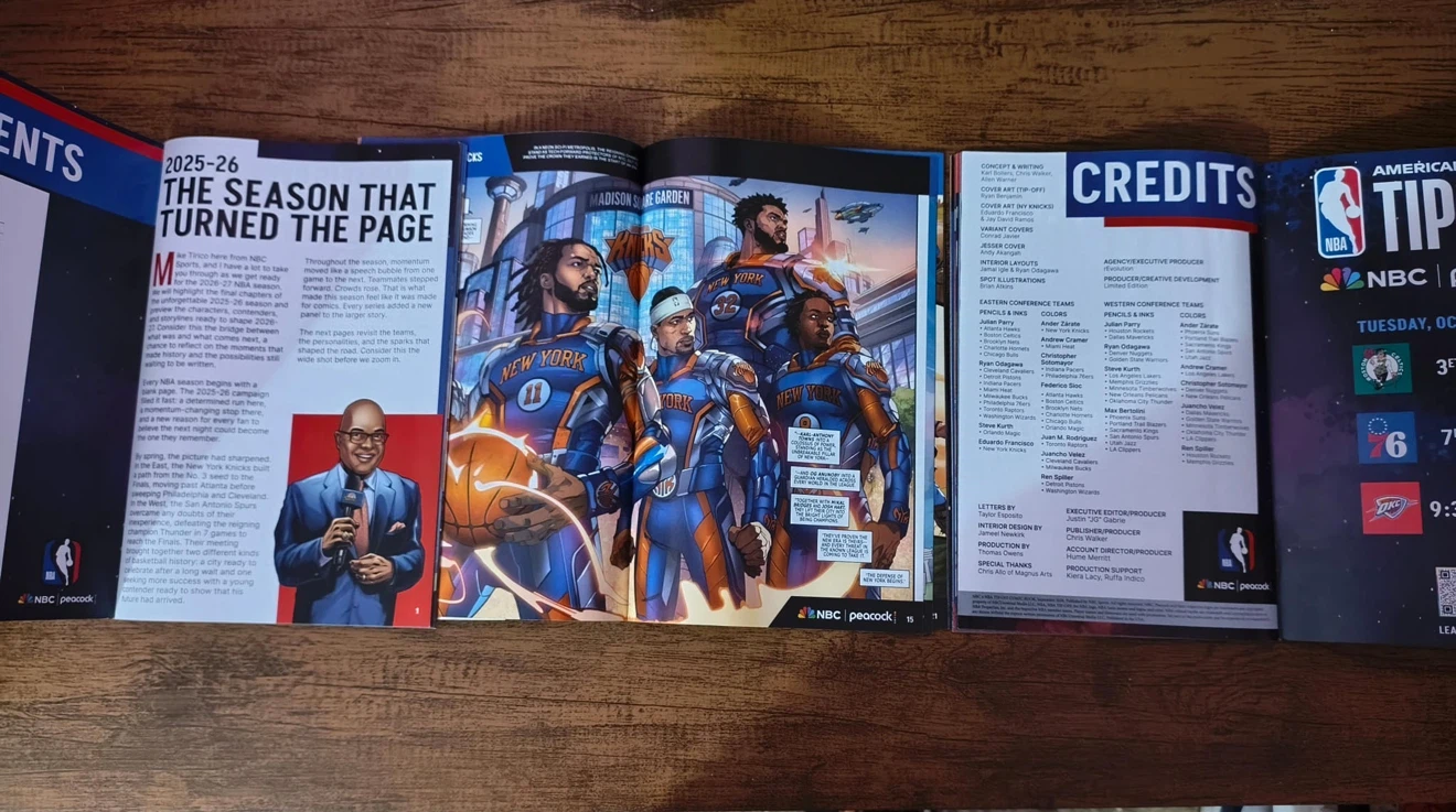 American Express NBA Tip-Off Comic Books - photo 3