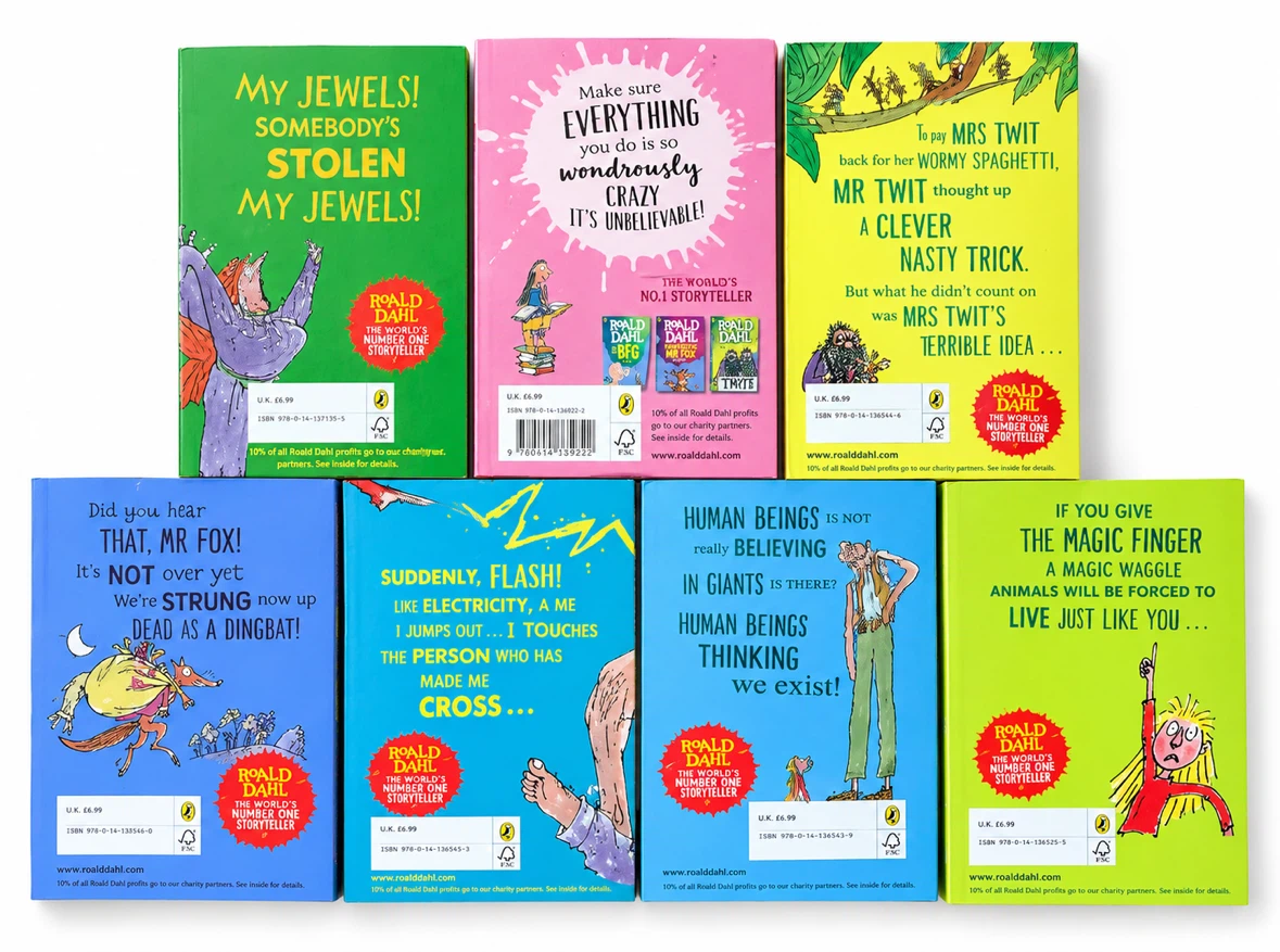 7 Roald Dahl Children's Books Collection - photo 2