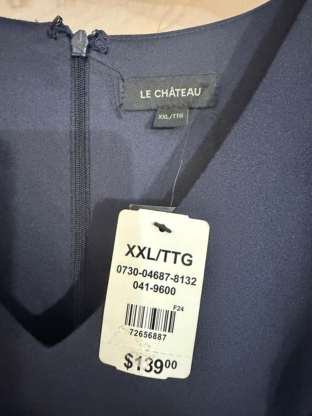 Le Château Navy Formal Dress - Size XXL - photo 2