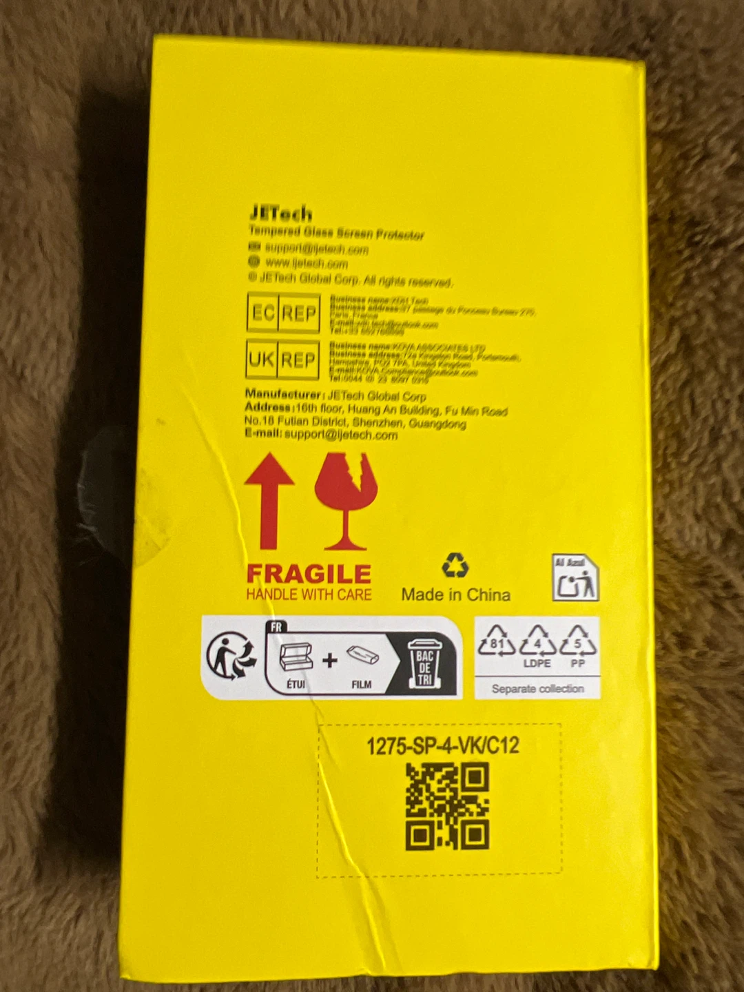 JETech Tempered Glass Screen Protector for iPhone 15 Pro Max - photo 2