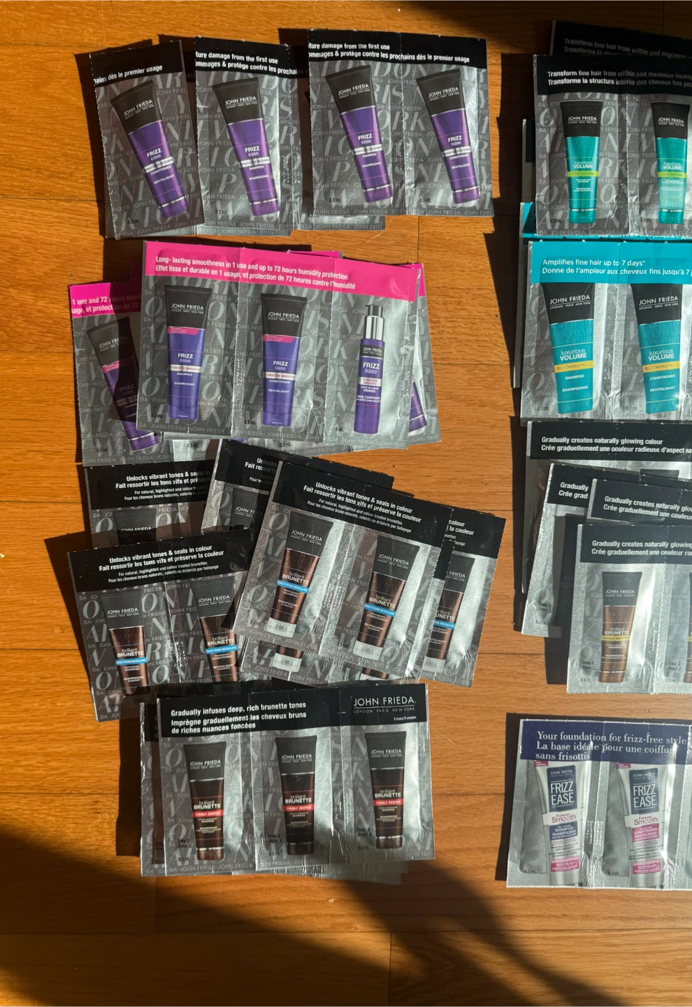 Assorted Hair Care Sample Sachets - photo 2