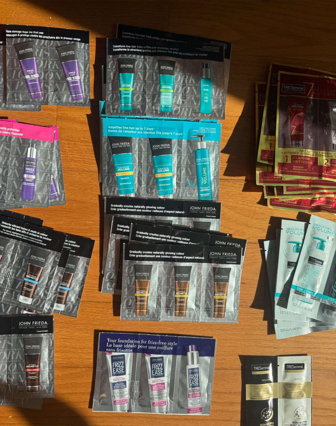 Assorted Hair Care Sample Sachets - photo 3