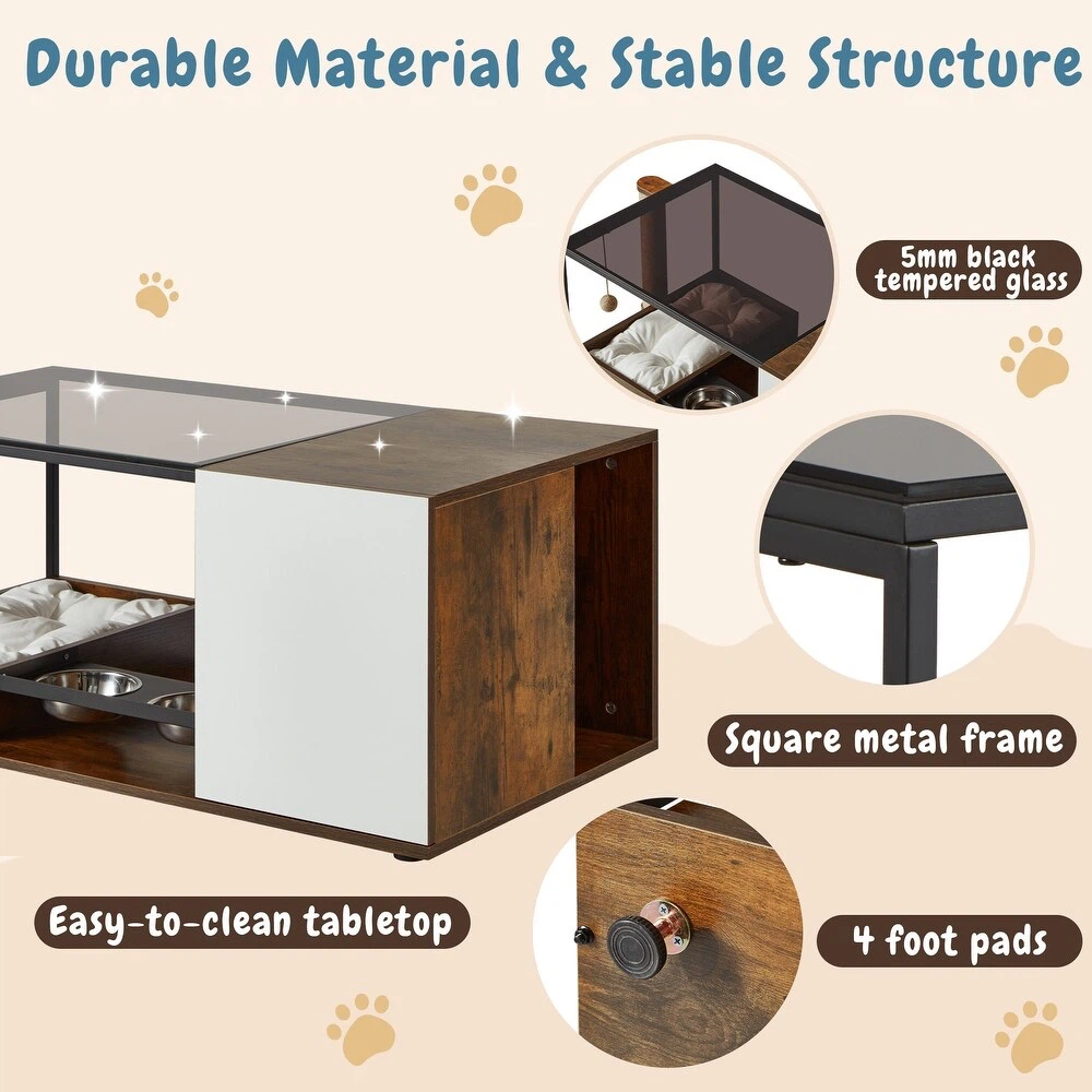 All-in-One Coffee Table and Cat Condo - photo 3