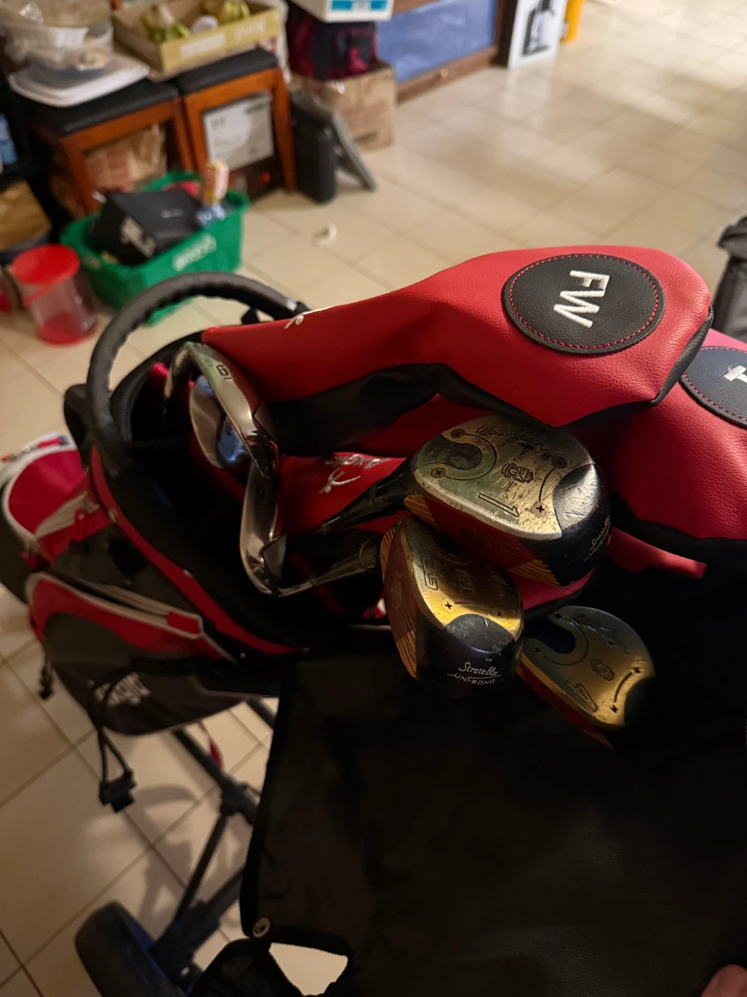 Axglo Golf Bag and Folding Cart - photo 2