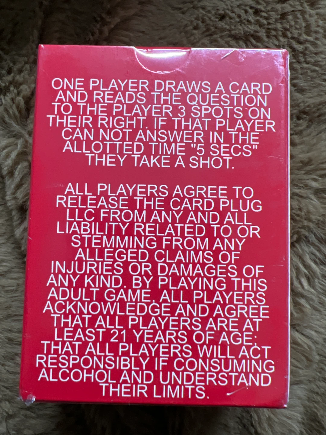 Race Against Time Adult Card Game - photo 2