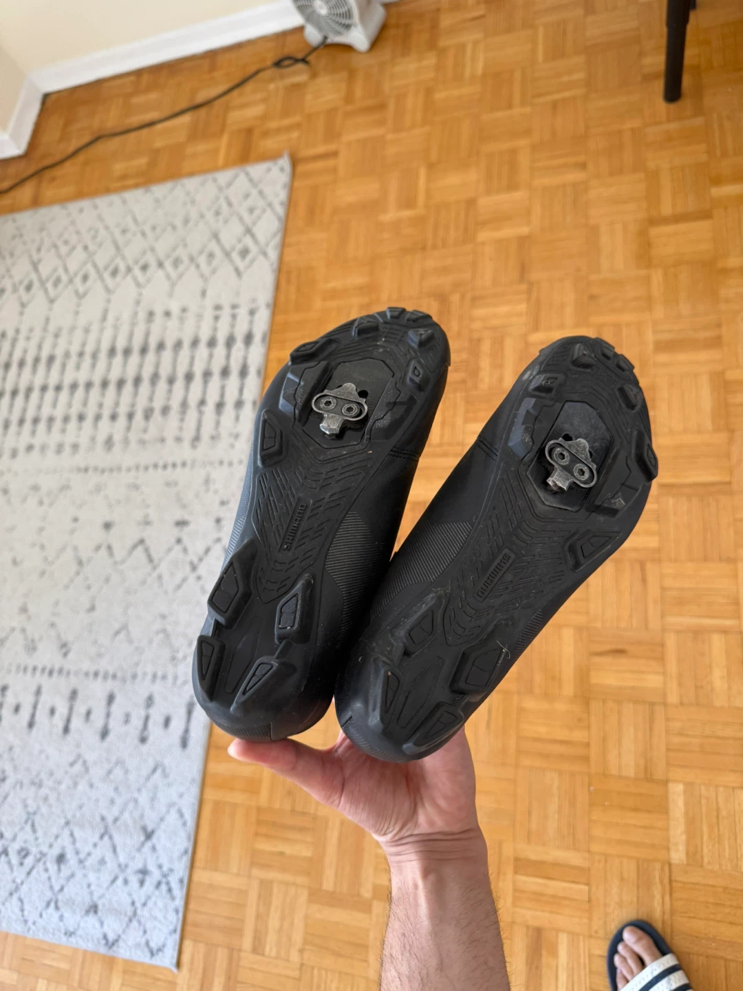 Shimano XC1 Cycling Shoes Black Size 43