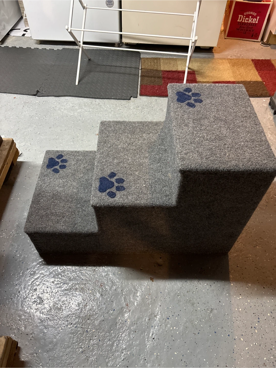 Steps for dog with long legs