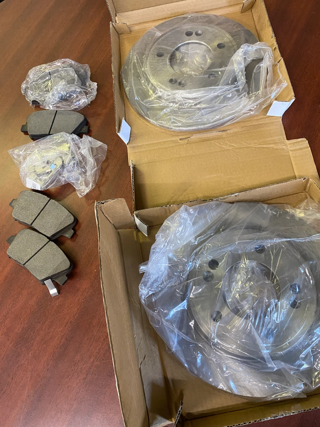 Rear Rotors and Pads Set fit Kia, Hyundai - photo 4