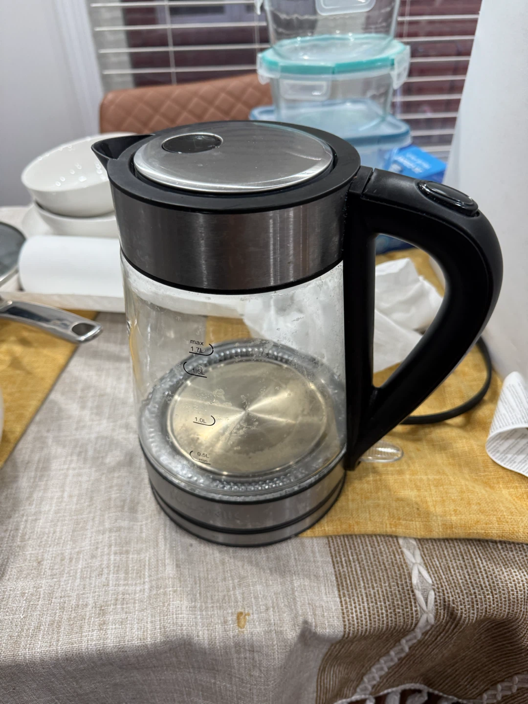Kalorik 1.7L Glass Electric Kettle