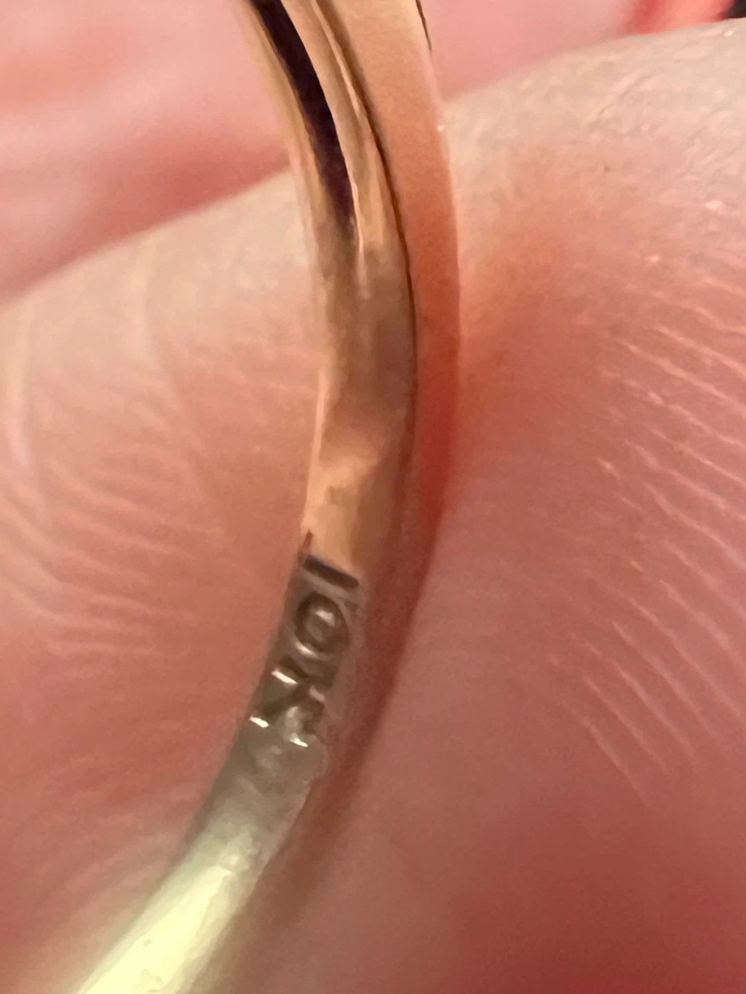 Vintage 10k Gold black Alaskan Ring - photo 5