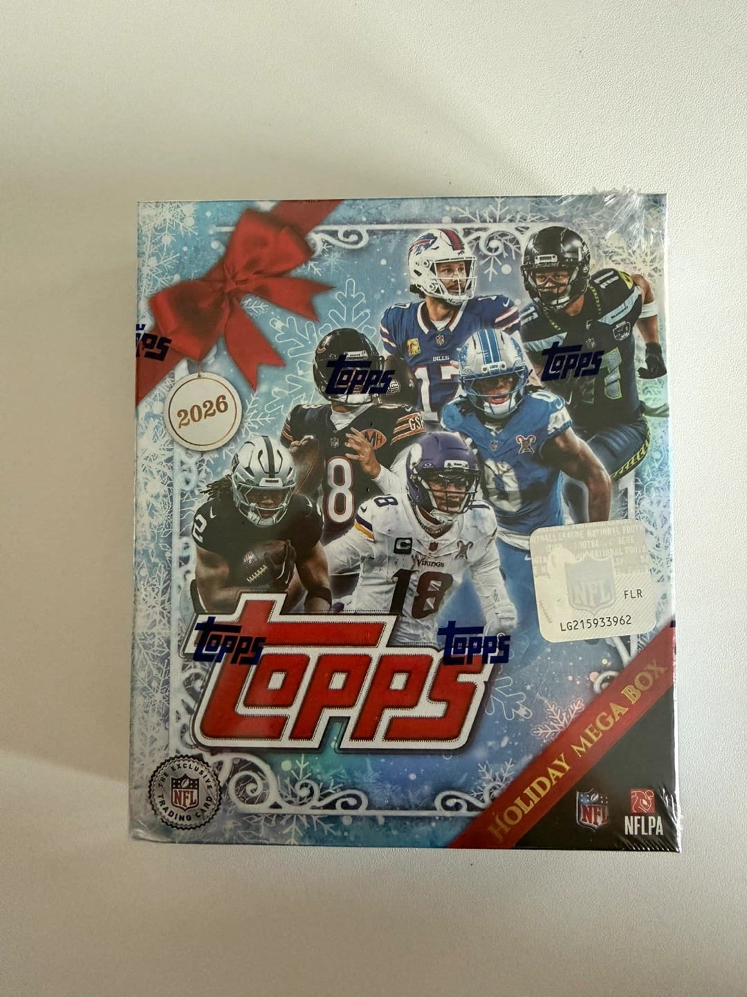 2026 Topps Holiday Football Mega Box