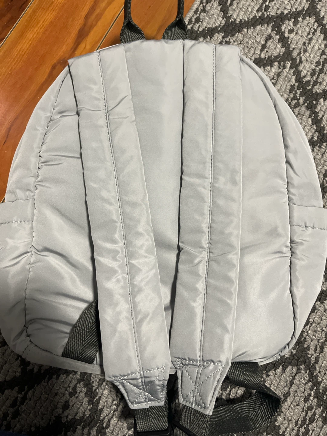 MOVING SALE ‼️ Zara Grey Backpack with Dinosaur Detail - photo 5