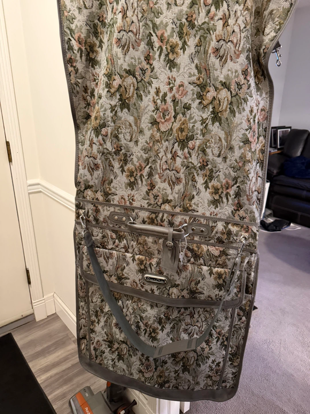 Oscar de la Renta Floral Garment Bag - photo 2